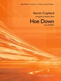 Aaron Copland - Hoe Down - Sring orchestra version. string orchestra. Partition et parties..