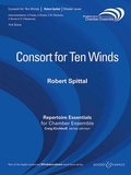 Robert Spittal - Windependence  : Consort for 10 Winds - 10 wind instruments. Partition et parties..