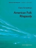 Clare Grundman - American Folk Rhapsody - score and parts. Partition et parties..
