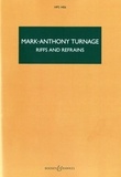 Mark-anthony Turnage - Hawkes Pocket Scores HPS 1406 : Riffs and Refrains - Concerto for Clarinet and Orchestra. HPS 1406. clarinet and orchestra. Partition d'étude..