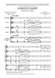 James MacMillan - Dominus dabit benignitatem - from "The Strathclyde Motets". mixed choir (SATB) a cappella. Partition de chœur..