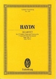 Joseph Haydn - Eulenburg Miniature Scores  : Quatour à cordes Fa majeur - Appony-Quatour No. 5. op. 74/2. Hob. III: 73. string quartet. Partition d'étude..