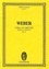 Carl maria von Weber - Eulenburg Miniature Scores  : Jubilee Overture - op. 59. J 245. orchestra. Partition d'étude..