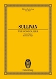 Arthur seymour Sullivan - Eulenburg Miniature Scores  : The Gondoliers - Comic Opera. soloists, choir and orchestra. Partition d'étude..