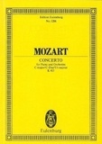 Wolfgang Amadeus Mozart - Eulenburg Miniature Scores  : Concerto pour piano No. 13 Ut majeur - KV 415. piano and orchestra. Partition d'étude..