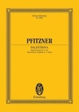 Hans Pfitzner - Eulenburg Miniature Scores  : Palestrina - Musical legend in 3 acts. soloists, mixed choir and orchestra. Partition d'étude..