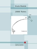 Ursula Mamlok - 2000 Notes - piano..