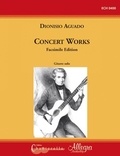 Dionisio Aguado - Concert Works - Facsimile Edition. guitar..