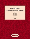 Gabriel Fauré - Cantique de Jean Racine - op. 11. 2 guitars. Partition d'exécution..