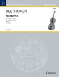 Ludwig van Beethoven - Edition Schott  : Notturno - after the Serenade op. 8. op. 42. viola and piano..
