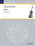 Georg Philipp Telemann - Edition Schott  : Suite D Major - viola and piano..