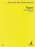Sir michael Tippett - Music Of Our Time  : New Year Suite - orchestra. Partition d'étude..