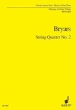 Gavin Bryars - Music Of Our Time  : String Quartet No. 2 - string quartet. Partition d'étude..