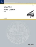 John Casken - Edition Schott  : Quatuor avec piano - piano quartet. Partition et parties..