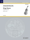 Julian Anderson - Edition Schott  : Ring Dance - arranged for two cellos. 2 cellos. Partition d'exécution..