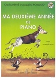 Charles Hervé et Jacqueline Pouillard - Ma deuxième année de piano.
