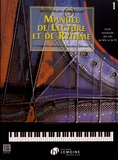 Jean-Christophe Sangouard - Manuel de lecture et de rythme - Etude simultanée des clefs de sol et fa à l'usage des pianistes et harpistes débutants Volume 1.