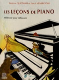 Béatrice Quoniam et Pascal Némirovski - Les leçons de piano - Méthode pour débutants.