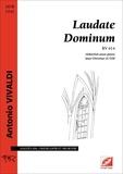 Antonio Vivaldi et Didier Talpain - Laudate Dominum (réduction pour voix et piano) - Rv 614.