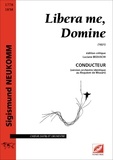 Sigismund Neukomm et Vincent Boyer - Libera me, Domine (conducteur) - partition pour chœur (SATB) et orchestre.