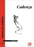Santos olivier Dos - Cadenza - partition pour clarinette solo.