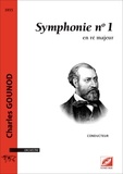 Charles Gounod - Symphonie n° 1 en ré majeur (matériel).