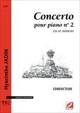 Hyacinthe Jadin et Jérôme Dorival - Concerto pour piano et orchestre n°2 (conducteur A4) - en ré mineur.