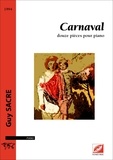 Guy Sacre - Carnaval - partition pour piano.