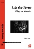 Henry Fourès - Lob der Ferne (conducteur) - partition pour alto et pédale charleston.
