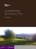Oeuvre Collective - Constitution de l'an III (1795).