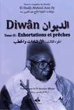 El Hadji Abdoul Aziz Sy - Diwân - Tome 3, Exhortations et prêches.