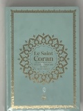  Albouraq - Le Saint Coran et la traduction en langue française du sens de ses versets - Couverture daim vert.
