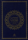  Albouraq - Le Saint Coran - Et la traduction en langue française du sens de ses versets. Couverture bleu nuit.