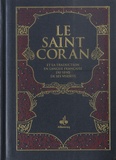 Albouraq - Le Saint Coran et la traduction en langue française du sens de ses versets - Couverture tissu bleu-gris.
