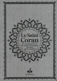 Albouraq - Le Saint Coran et la traduction en langue française du sens de ses versets - Avec pages arc-en-ciel, couverture argent.