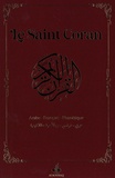  Albouraq - Le Saint Coran - Et la traduction en langue française du sens de ses versets et la transcription en caractères latins en phonétique. Couvertur marron.