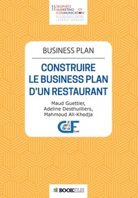 Maud Guettier et Adeline Desthuilliers - Business Plan - Construire le business plan d'un restaurant.
