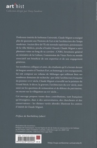 "Fort docte aux lettres et en l'architecture". Mélanges en l'honneur de Claude Mignot