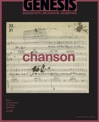 Stéphane Chaudier et Joël July - Genesis N° 52/2021 : Chanson.