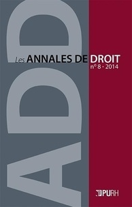 Vanessa Brochot et Guillaume Tusseau - Les Annales de droit N° 8/2014 : .