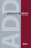Vanessa Brochot et Guillaume Tusseau - Les Annales de droit N° 13/2019 : .
