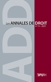 Perrine Dumas et Christophe Otero - Les Annales de droit N° 15/2021 : .