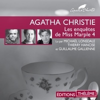 Agatha Christie et Michael Lonsdale - Les enquêtes de Miss Marple 4 - Le seuil ensanglanté - Mort par noyade - Mobile contre occasion.