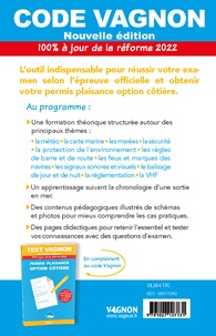 Code Vagnon Permis plaisance Option côtière. 100 % à jour des textes officiels  Edition 2022