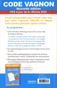 Code Vagnon Permis plaisance Option côtière. 100 % à jour des textes officiels  Edition 2022