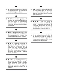 Quiz permis moto. 230 QCM pour réviser le code