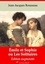 Jean-Jacques Rousseau - Emile et Sophie ou Les Solitaires – suivi d'annexes - Nouvelle édition 2019.