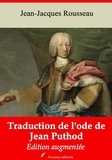 Jean-Jacques Rousseau - Traduction de l'ode de Jean Puthod – suivi d'annexes - Nouvelle édition 2019.
