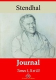 Stendhal Stendhal - Journal tome I, II et III – suivi d'annexes - Nouvelle édition 2019.