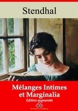 Stendhal Stendhal - Mélanges intimes et marginalia – suivi d'annexes - Nouvelle édition 2019.